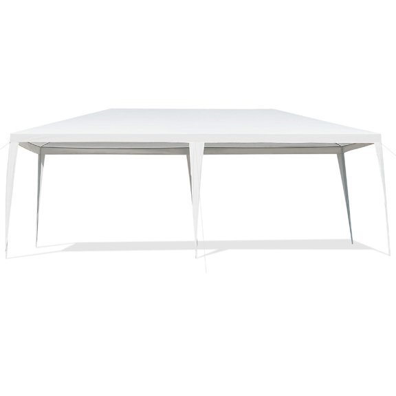 Patiojoy Pavillon de Mariage et de Fête Extérieur Blanc 10'x20 Pieds pour Événements, Auvent de Gazebo