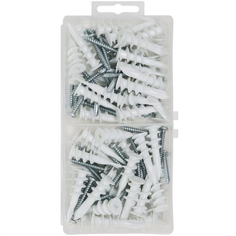 T.K.Excellent Plastic Self Drilling Drywall Anchors with Screws