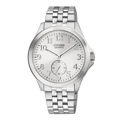 Citizen Men's EQ905057A Analog Display Japanese Quartz Silver Watch 13205129995