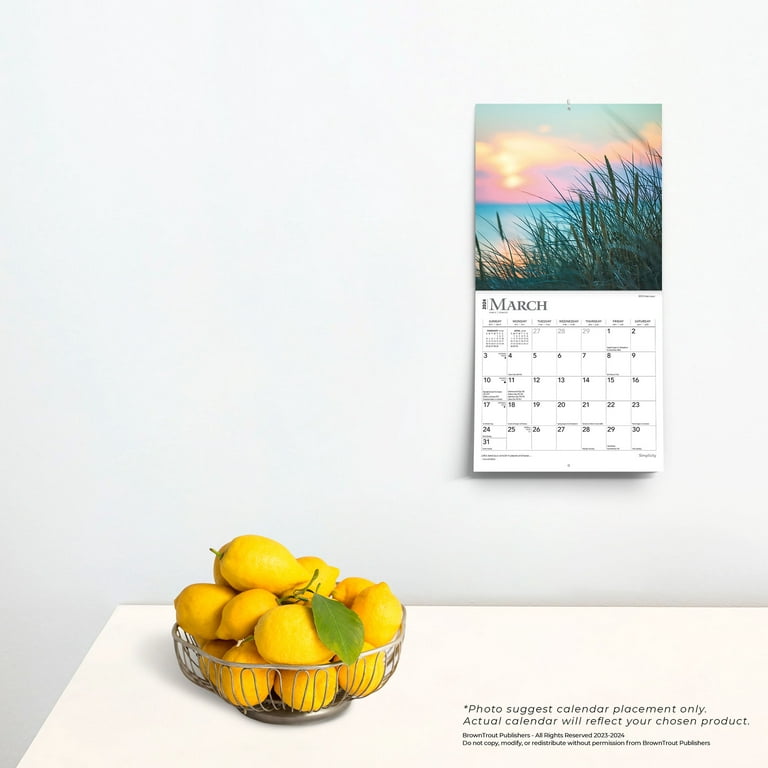 Simplicity Wall Calendar