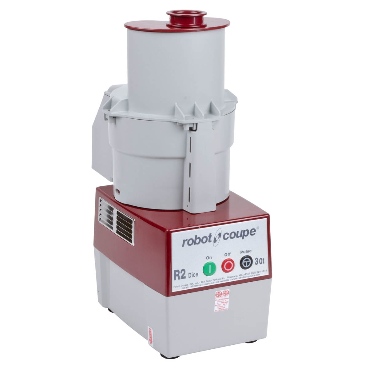 Robot Coupe R2CLRDICE Combination Food Processor w/ Dicing