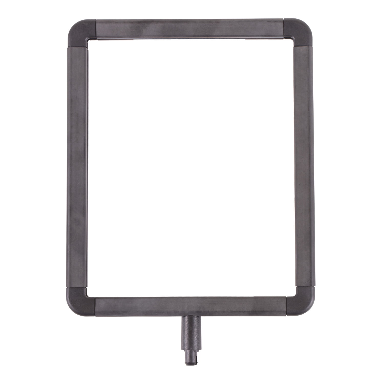 US Weight Plastic Stanchion Sign Holder with Plexiglass Covers for