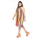 thumbnail image 1 of Vestido plisado multicolor Roman Fashion /Tallas Extras, 2325 (Fiusha) fucsia 38, 1 of 7