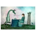 thumbnail image 7 of Marmont Hill "Tea with a Dragon" by Andrea Doss Painting Print on Wrapped Canvas, 7 of 7