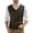 Brown, variant on Men's Sleeveless Knitted Vest V Neck, Spring Style. Breathable, Lightweight. Polyester Material. Hand or Machine Wash
