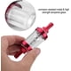 thumbnail image 5 of Filtro de gasolina de vidrio transparente de 8 mm Filtro de combustible modificado de aleación Filtro de combustible de aleación transparente y lavable Múltiples colores (rojo) Rojo Verde, 5 of 5