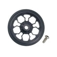 thumbnail image 2 of Baoblaze for Folding Bike Aluminum Alloy Easywheel with Screws Push Wheels Black, 2 of 8