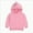 A199-Hot Pink, variant on Caqnni Kids Soft Brushed Polar Fleece Jacket Hooded Sweatshirt Casual Sweater Jacket Athletic Pullover Hoodie for Little Girls Boys Winter Warm Pullover Sweatshirt for 18-24 Months