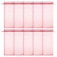thumbnail image 2 of 10pcs Sheer Organza Wine Bottle Cover Wrap Gift Bags (Wine Red), 2 of 2