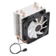 thumbnail image 4 of Ventilador de CPU Tecnología de contacto directo Iluminación RGB Enfriador de computadora de bajo ruido para Intel LGA 775 para Core2DUOSingle Fan, 4 of 8