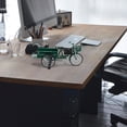 thumbnail image 4 of FONDOTIN Green Iron Mini Tricycle Model Sculpture Decorative Ornament for Home Table Decor Small Size, 4 of 4