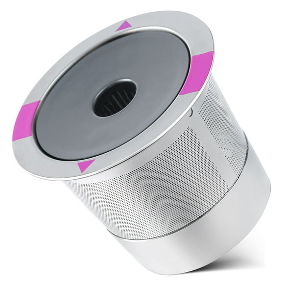 Reusable K-cup coffee pod filter, universal stainless steel refillable K-cup filter for Keurig 2.0 and 1.0 coffee machines