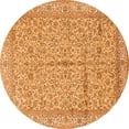 thumbnail image 1 of Ahgly Company Indoor Round Persian Orange Traditional Area Rugs, 7' Round, 1 of 1