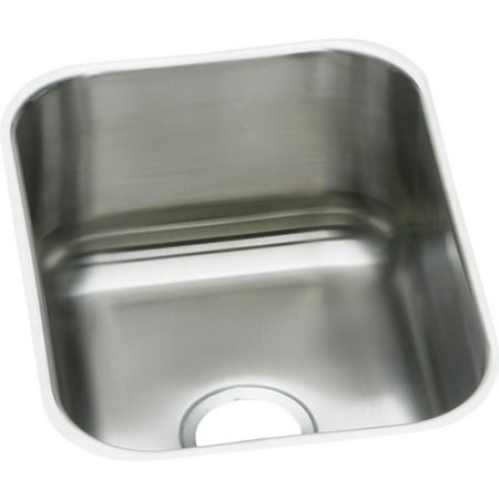 Elkay DXUH1318 Dayton 16 in. x 20-1/2 in. x 8 in., Single Bowl Undermount Bar Sink (Stainless Steel)