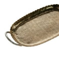 thumbnail image 4 of DecMode 19", 16"W Gold Metal  Tray, 2-Pieces, 4 of 7