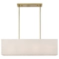 thumbnail image 6 of Livex Lighting - Summit - 4 Light Linear Chandelier In Transitional Style-17.5, 6 of 11