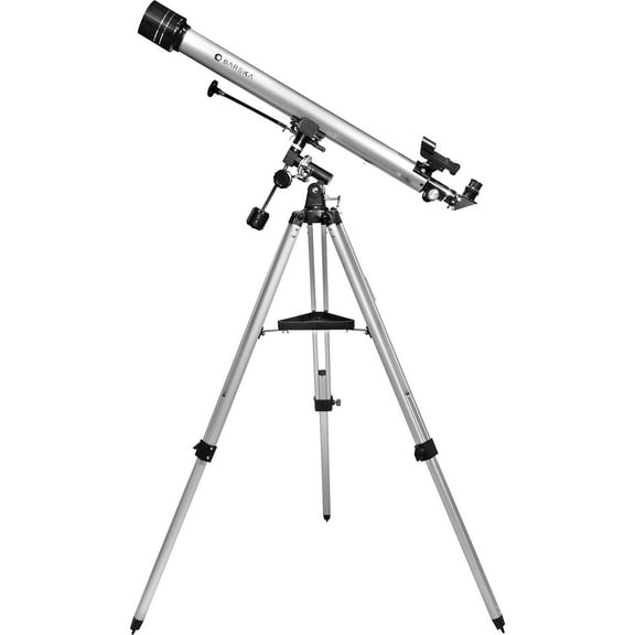 Barska Starwatcher 675 Power Refractor Telescope 60mm Objective 900mm Focal Length with Red Dot Finderscope and Tripod