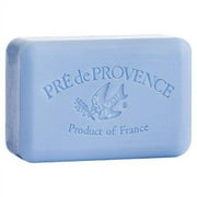 Pre de Provence Artisanal Soap Bar, Enriched with Organic Shea Butter, Natural French Skincare, Quad Milled for Rich Smooth Lather, Starflower, 8.8 Ounce