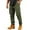 Green, variant on Men Pants High Street Hop Loose Fit Joggers Multiple Pockets Mens Jeans Relaxed Fit,Red,XL