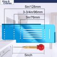thumbnail image 3 of King&Charles Cabinet Hardware Template Cabinet Handle Template Tool - Cabinet Pull/Knob Template for Cabinet Hardware Cabinet Template for Handles and Pulls with Center Punch., 3 of 4