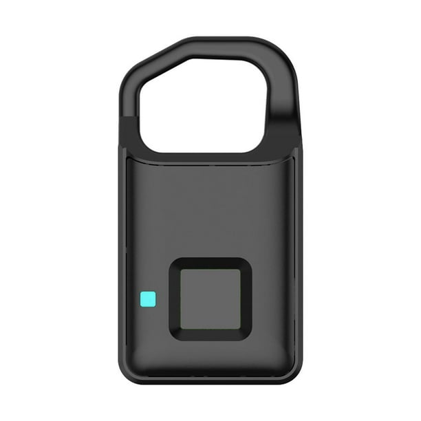 Bloqueo de huellas dactilares Candado sin llave USB recargable para interiores y exteriores Hugtrwg Para estrenar