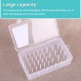 thumbnail image 2 of Caja de almacenamiento de bobinas de costura Bearachild transparente con 42 postes de soporte, 2 of 6