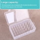 thumbnail image 4 of Kearding Caja de almacenamiento de bobinas de costura transparente, contenedor de punto de cruz, soporte acolchado de plástico PP, estuche De coser, 4 of 6