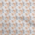 thumbnail image 1 of oneOone Tissu Coton Soie Marron Abstrait Matériel de Robe Tissu Imprimé Tissu au Mètre 42 Pouces de Large, 1 of 5