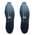 thumbnail image 1 of 2pcs Black Plastic Foot Measuring Device Foot Length Measure Tool Shoes Size Measuring Gauge for Adults, 1 of 9