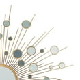 thumbnail image 4 of Safavieh Ariah 41 in. Radiant Lines Sunburst Round Mirror, Gold, 4 of 5
