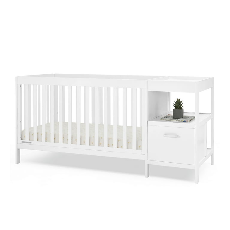 Delta Children Alice 5-in-1 Convertible Crib and Changer