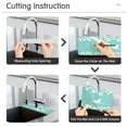 thumbnail image 5 of Serene Tree and Birds Extra Long Silicone Algae Sink Mat 30x5.4in 2 Pack Waterproof Pad for Large Faucets, RV and Bathroom Sink, 5 of 10
