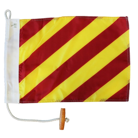 Letter Y - Nautical Code Signal Nylon Flag