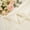 Beige, variant on Inosoo TPU Waterproof Lace Tablecloth Rectangle 36x36 Inch, Thick & Soft Oil Proof Wipe Clean Linen Table Cloth, Grayblue
