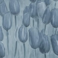 thumbnail image 3 of Villa, Mlli 20x20 Black Modern Framed Museum Art Print Titled - Tulips Patch Blues, 3 of 5