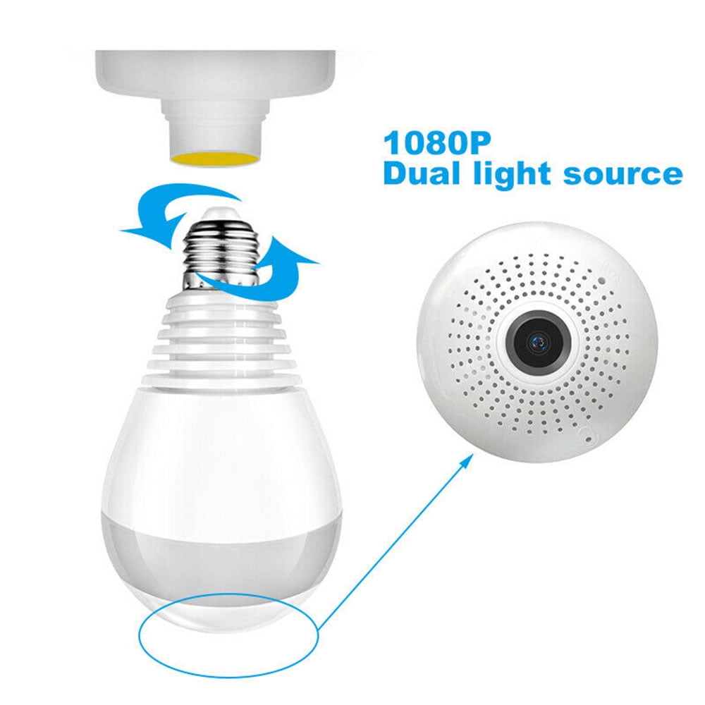 Smart Bulb Security Camera 360 Degree Panoramic Pakistan Ubuy