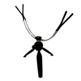 thumbnail image 1 of Reinforced Double Ice Fishing Rod Stand Folding Metal Tripod Portable Design Triangle Ice Fishing Rod Stand, 1 of 5