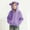 Purple, variant on Cethrio Boys Fleece Jackets with Hood, Warm Lightweight Soft Zip up Winter Outerwear Khaki Size 4-5 T