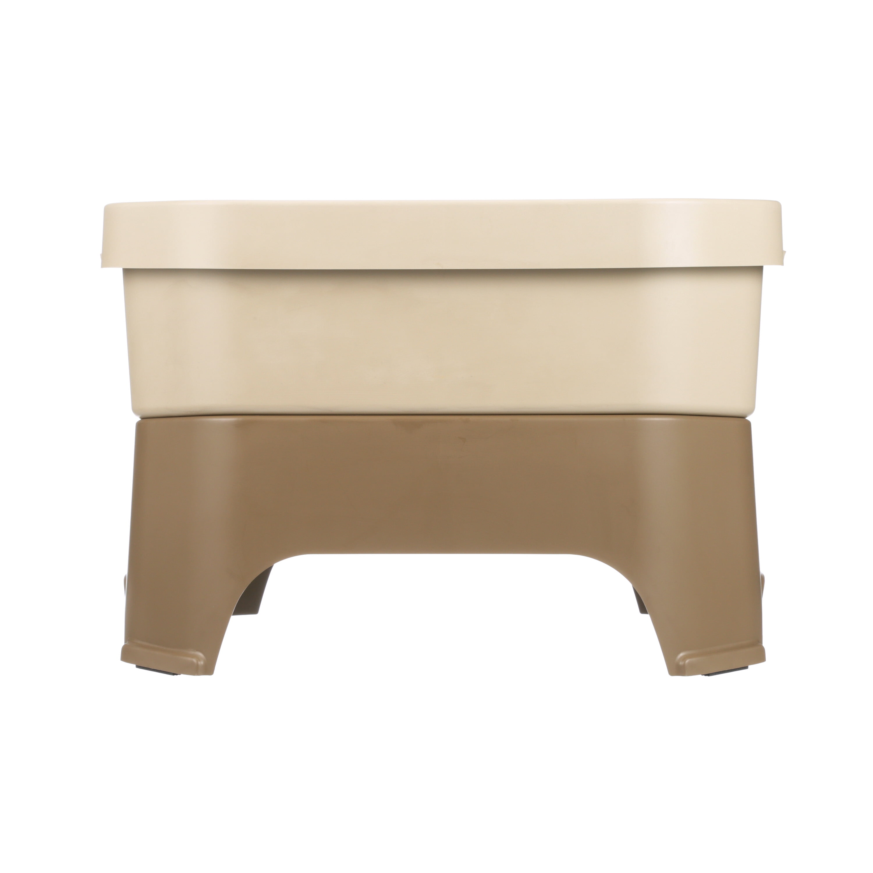 Neater Pets Neater Feeder Deluxe Mess-Proof Elevated Food & Water Bowls for Large Dogs, Cappuccino