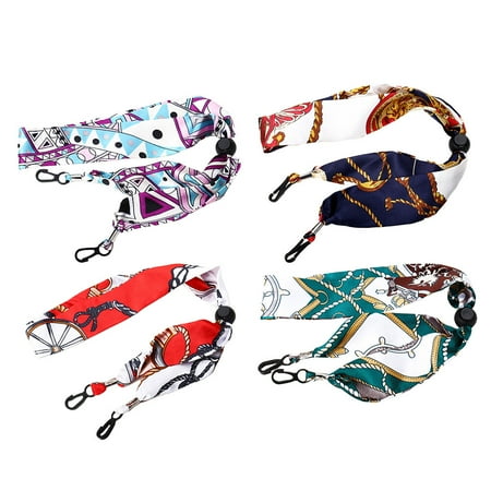 

4pcs Mask Hanging Lanyard Face Mask Ropes Hat Fixing Rope (Random Style)