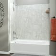thumbnail image 2 of Palisade 25.6 in. x 14.8 in. Interlocking Vinyl Tile Shower and Tub Surround Kit in Wind Gust, 2 of 5