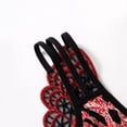 thumbnail image 3 of Gibobby Calzoncillos sexy Calzoncillos de encaje sexy para mujer Calzoncillos de gancho de malla transparente para mujer Calzoncillos transpirables de cintura(Rojo,XL), 3 of 4