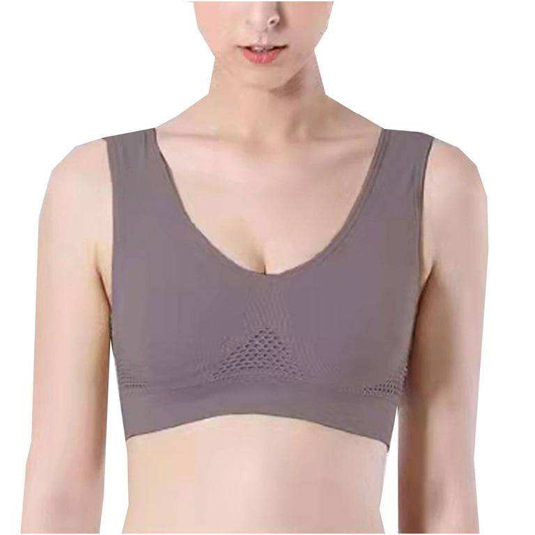 Tawop forlest Bras for Women Women'S Vest Yoga Comfortable Wireless  Underwear Sports Bras Underwear for Women 
