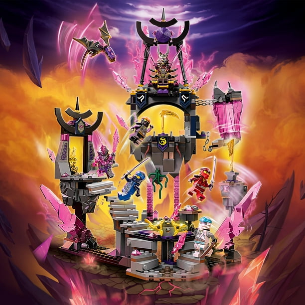 LEGO NINJAGO The Crystal King Temple Action Playset, 71771