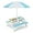 Blue, variant on PetFurnishn Kids Picnic Table, 4 in 1 Cedar Wooden Sand & Water Table w/ 2 Removable Box & Umbrella, Kids Picnic Tables for Outdoors Backyard Garden, Toddler Patio Furniture Set for Boys Girls(Blue)