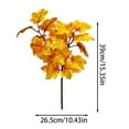 thumbnail image 2 of Liyamei Autumn Maple Leaf For Home Fall Themed Arrangements With Realistic And Long Lasting Display, 2 of 4