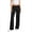 ACD29-Black, variant on Fold Over Yoga Pants Women Y2K Low Rise Bell Bottoms Yoga Pants Summer Beach Wide Leg Foldover Pants Lounge Flare Leggings Black XL