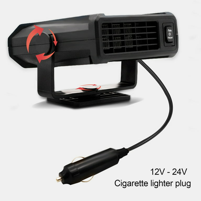 Car Heater That Plugs Into Cigarette Lighter 150W 12V/24V