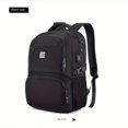thumbnail image 3 of Bruno Cavalli New Large Capacity Backpack, Business Travel Bag Lightweight Computer Bag, Commuter Notebook Bag With Large Capacity, Outdoor Travel Backpack, Students Commuter Bag For Daily Use, 3 of 5