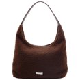 thumbnail image 1 of Bolso Hombro Felpa para Mujer Mano Mullido Compras Gran Capacidad (marrón), 1 of 9
